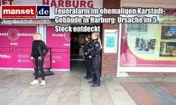 Hamburg-Harburg’da Eski Karstadt Binasında Yangın Alarmı: Nedeni 5. Katta Tespit Edildi
