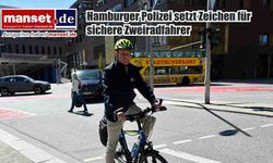 Hamburg Polisi’nden iki tekerlekli araç kullanıcılarına güvenlik kampanyası