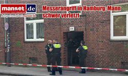 Hamburg’da Bıçaklı Saldırı: Bir Kişi Ağır Yaralandı