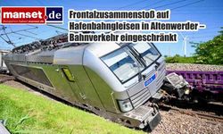 Altenwerder Limanı’nda Tren Kazası: İki Tren Kafa Kafaya Çarpıştı