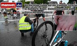Hamburg Ironman Parkurunda Şüpheli Buluntular: Çiviler, Alüminyum Talaşları ve Cam Kırıkları Tespit Edildi