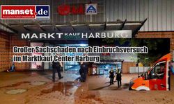 Harburg'daki Marktkauf Center'da Hırsızlık Girişimi: Büyük Maddi Hasar Meydana Geldi