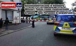 Hamburg-Wilstorf'ta Kavga: Polis Tarafları Ayırdı, İki Kişi Gözaltına Alındı
