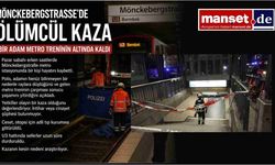 Mönckebergstraße Metro İstasyonu'nda Ölümcül Kaza: Bir Kişi Hayatını Kaybetti