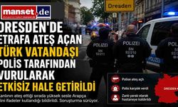 Dresden'de silahlı panik: Türk vatandaşı polis tarafından vurularak etkisiz hale getirildi
