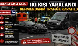 Meckelfeld'de Trafik Kazası: İki Kişi Yaralandı, Rehmendamm Ulaşıma Kapatıldı