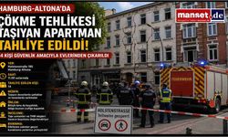 Hamburg-Altona'da Çökme Riski Taşıyan Apartman Tahliye Edildi: 14 Kişi Evlerinden Çıkarıldı