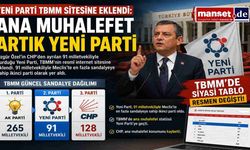 Yeni Parti TBMM'de Resmen Yerini Aldı: Ana Muhalefet Görevi El Değiştirdi