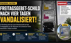 Vandalismus gegen neues Freitagsgebet-Schild in Penzberg – Angriff sorgt bundesweit für Diskussionen
