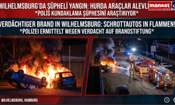 Wilhelmsburg’da Şüpheli Araç Yangını: Hurdalığa Dönen Otoparkta İki Araç Kül Oldu