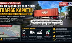 Moorburg Elbe Seti'nde Tır Kazası: Yol Yaklaşık İki Saat Trafiğe Kapandı