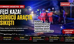 Stemwarde Kavşağı'nda Feci Kaza: Araçta Sıkışan Sürücü Kurtarıldı