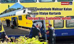 Harburg Garı'nda İlginç Olay: Tren Tuvaletinde Mahsur Kalan Yolcuyu İtfaiye Kurtardı