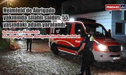 Heimfeld’de Abrigado yakınında silahlı saldırı: 55 yaşındaki adam yaralandı