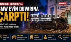 Hamburg-Harburg'da Lüks Otomobil Binaya Çarptı: BMW M4 Büyük Hasara Yol Açtı