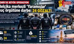 İzmir’de “Yaramışlar” suç örgütüne operasyon: 24 şüpheli gözaltında