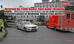 Heimfeld'de Trafik Kazası: Yaşlı Kadın Yaralandı