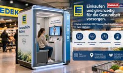 Edeka Mağazalarında Sağlık Kabini Dönemi Başlıyor