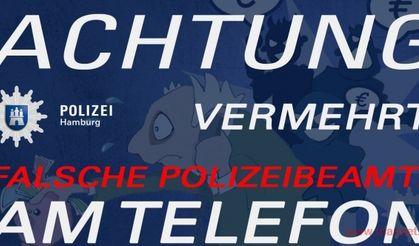 Falsche Polizeibeamte in Hamburg-Wellingsbüttel - zwei Zuführungen