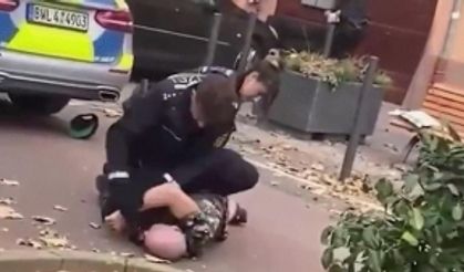 Alman polisinden 25 yaşındaki gence orantısız güç