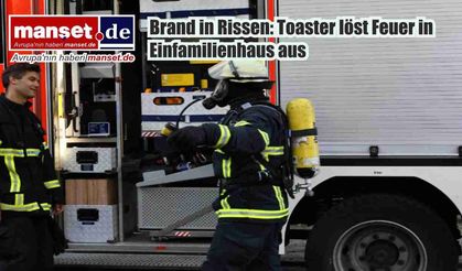 Rissen’de tost makinesi yangına neden oldu: Üç kişi son anda kurtarıldı