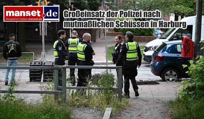 Harburg’da Silah Sesleri Alarmı: Polis Şüphelilerin Peşinde