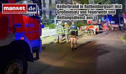 Rothenburgsort’ta Bodrum Yangını: Çok Sayıda Sakin Tahliye Edildi