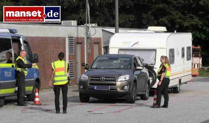 Hamburg Polisinden “Güvenli Tatil Operasyonu”: A7 Otoyolunda 62 Karavan ve Motokaravan Denetlendi