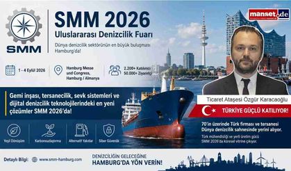 Dünya Denizcilik Sektörünün Kalbi Hamburg’da Atacak: SMM 2026 İçin Geri Sayım Başladı
