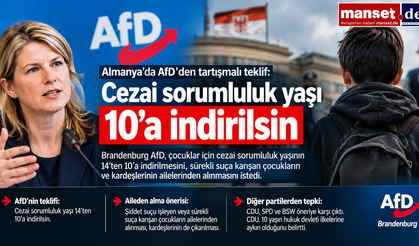 AfD’den tartışmalı teklif: Cezai sorumluluk yaşı 10’a indirilsin