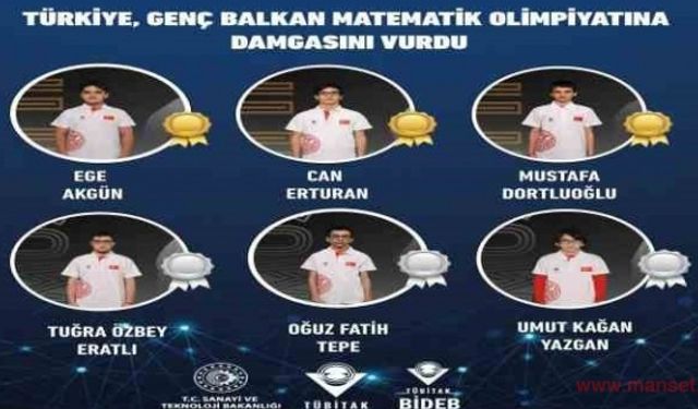 Matematik olimpiyatlarında ülke sıralamasında Türkiye birinci