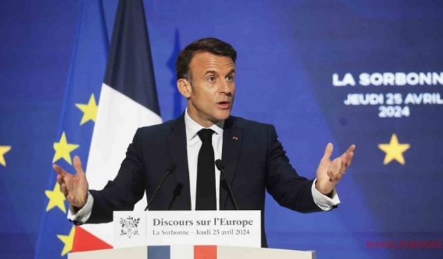 Macron: “Avrupa’mız ölümlüdür ve ölebilir”