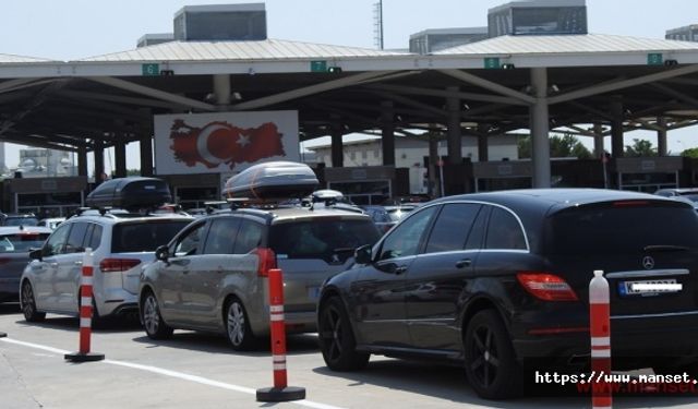 Kapıkule’de gurbetçi yoğunluğu başladı