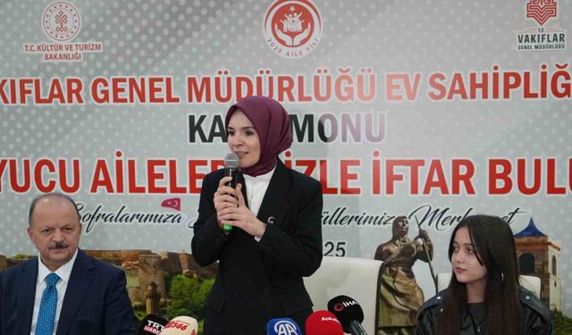 Aile ve Sosyal Hizmetler Bakanı Göktaş: "Türkiye genelinde 8 bin 791 aile yanında 10 bin 504 çocuğumuz himaye ediliyor"
