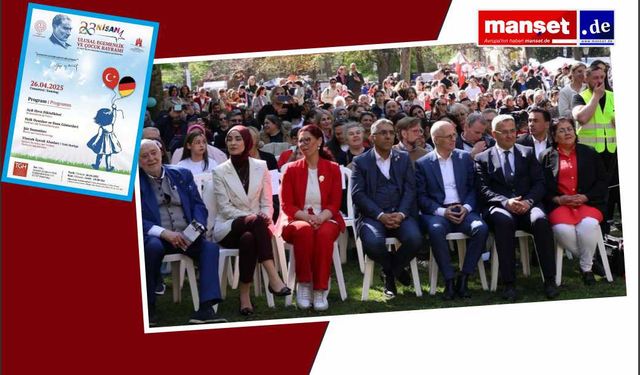 Hamburg'da 23 Nisan Coşkusu Gökyüzüne Taştı!