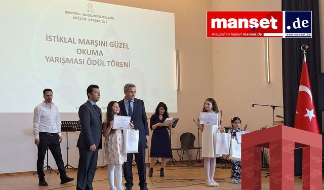 Hamburg’da Çanakkale Zaferi ve İstiklal Marşı Coşkuyla Kutlandı