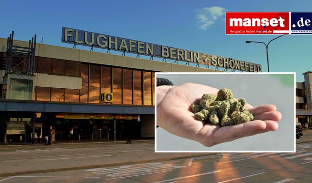 Berlin Havalimanında 68 kilogram esrar yakalandı