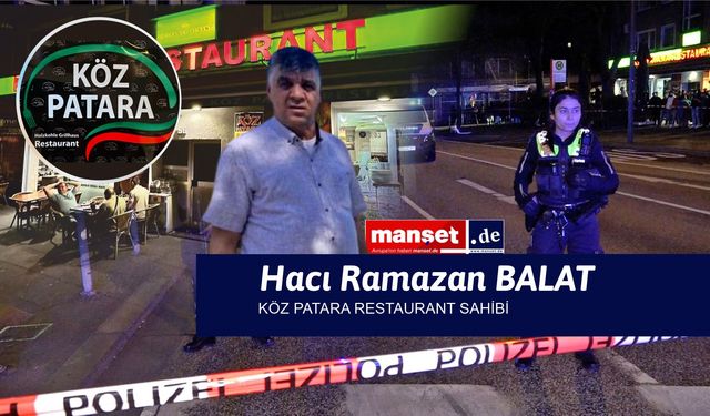 Hacı Ramazan Balat’tan Harburg’daki Olaylarla İlgili Açıklama