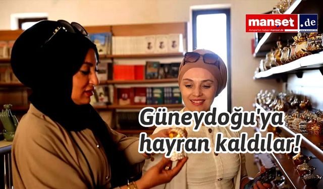 Almanya'dan yola çıkan 105 Kadın Güneydoğu'yu Gezdi