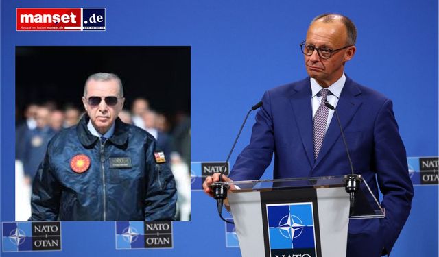 Merz, Cumhurbaşkanı Erdoğan'ın daveti üzerine Türkiye'yi ziyaret edeceğini açıkladı