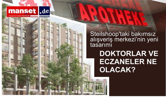Hamburg'un bakımsız alışveriş merkezine yeni inşaat planları