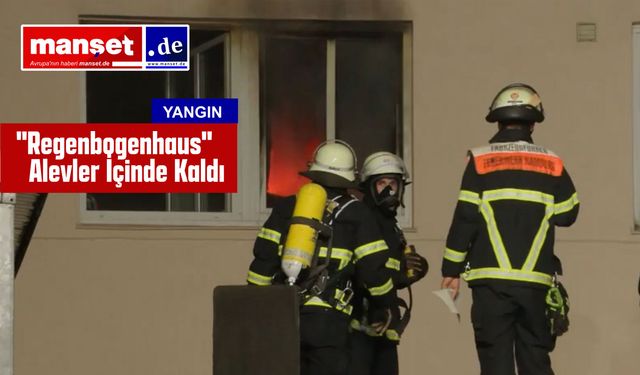 Hamburg’da Sosyal Konut Yangını