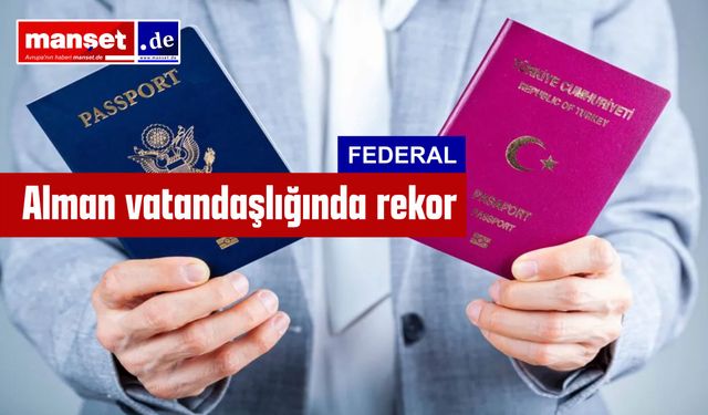 Alman vatandaşlığında rekor