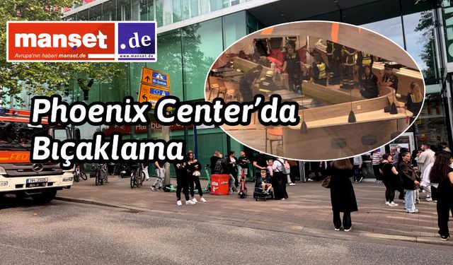 Hamburg Phoenix Center’da Bir Kişi Ağır Yaralandı