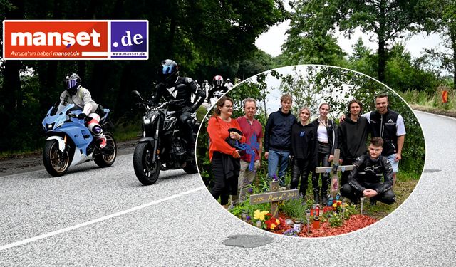 Trajik Kazanın Üzerinden Bir Yıl Geçti: Motorcu Dostlar Marcel B.'yi Nincoper Deich'te Andı