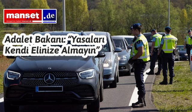 Hollanda-Almanya Sınırında Vatandaşlardan “Kendi İnisiyatifleriyle” Sınır Kontrolü