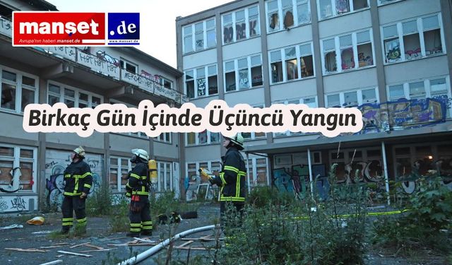 Buxtehuder Straße’deki Yıkım Evinde Yangın Serisi Sürüyor
