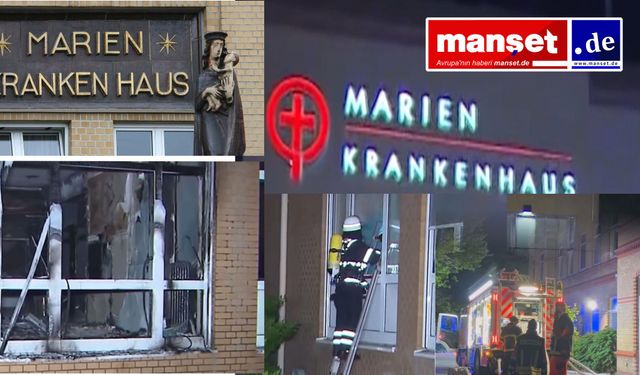 Hamburg Marienkrankenhaus Hastahanesinde  Yangın  3 Ölü
