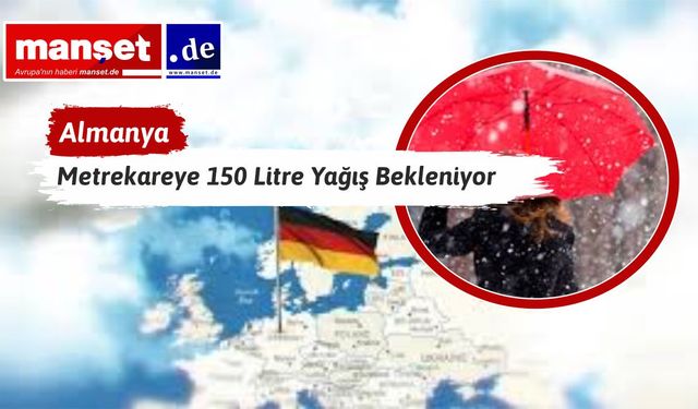 Almanya’nın Güneyine Sel Uyarısı