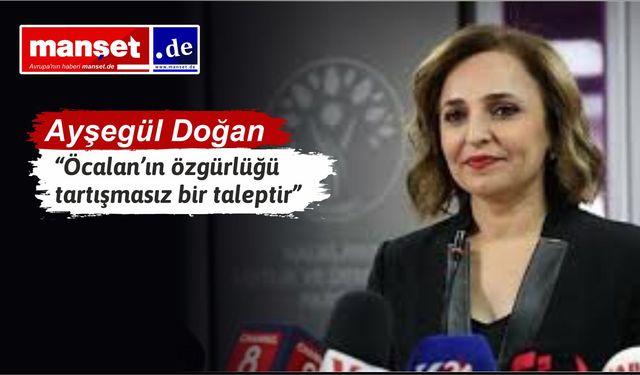 DEM Parti Sözcüsü: “PKK’nin silah bırakması tarihi bir adım; demokratik siyaset öne çıkmalı”